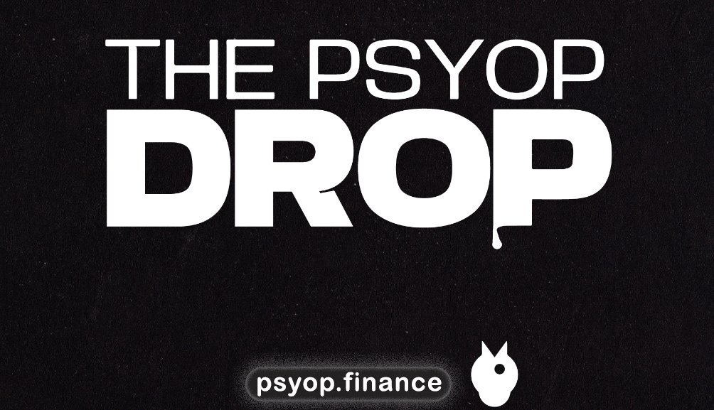 👹 The $PSYOP airdrop is now live.

  A prize pool of $250,000 was announced! 
🔗psyopclaim.online

#MONG #MONGARMY #PEPEARMY $RFD #REFUND #GALA #AAVE $PLSX #pulsex #pulsechain $HEX #HEX #PLSX #PSYOP $PEPE $RNDR $WAGMI #100x $RFD $BEN $AAVE $APE $LDO $CAPO $RIO $OVR