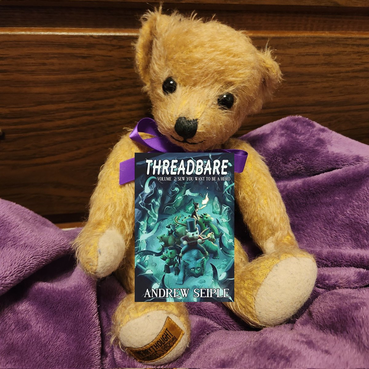 TheHugHouse's tweet image. We finished the first book in the Threadbare series, Stuff and Nonsense, and now we've started book 2: Sew You Want To Be A Hero. #Threadbare @AndrewSeiple #AndrewSeiple #SewYouWantToBeAHero