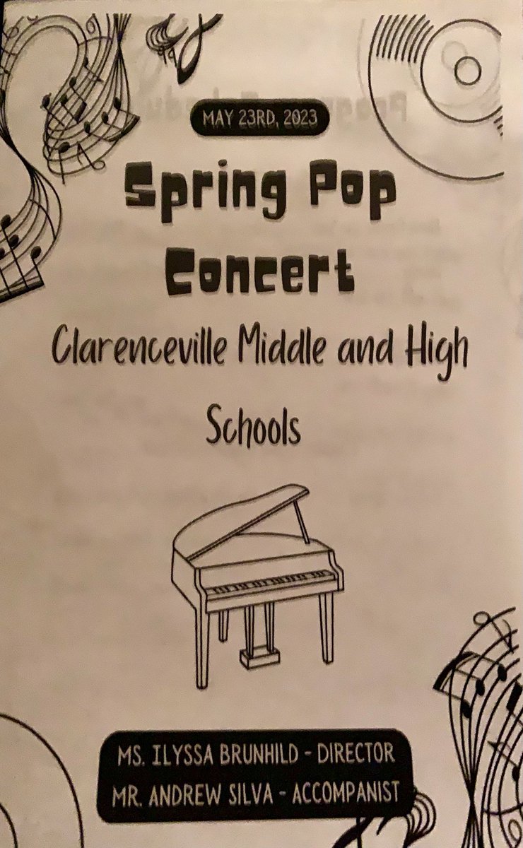 Clarenceville School District Spring Concert series continues tonight with performances by our MS &amp; HS choirs! Settling in to be entertained! #CSD_AllMeansAll #OneClarenceville #MusicBringsMeaningtoLife