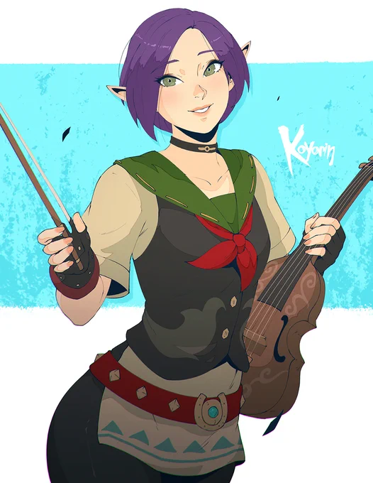 so she might not be a major character but violynne is cute... // #TearsOfTheKingdom #ゼルダの伝説