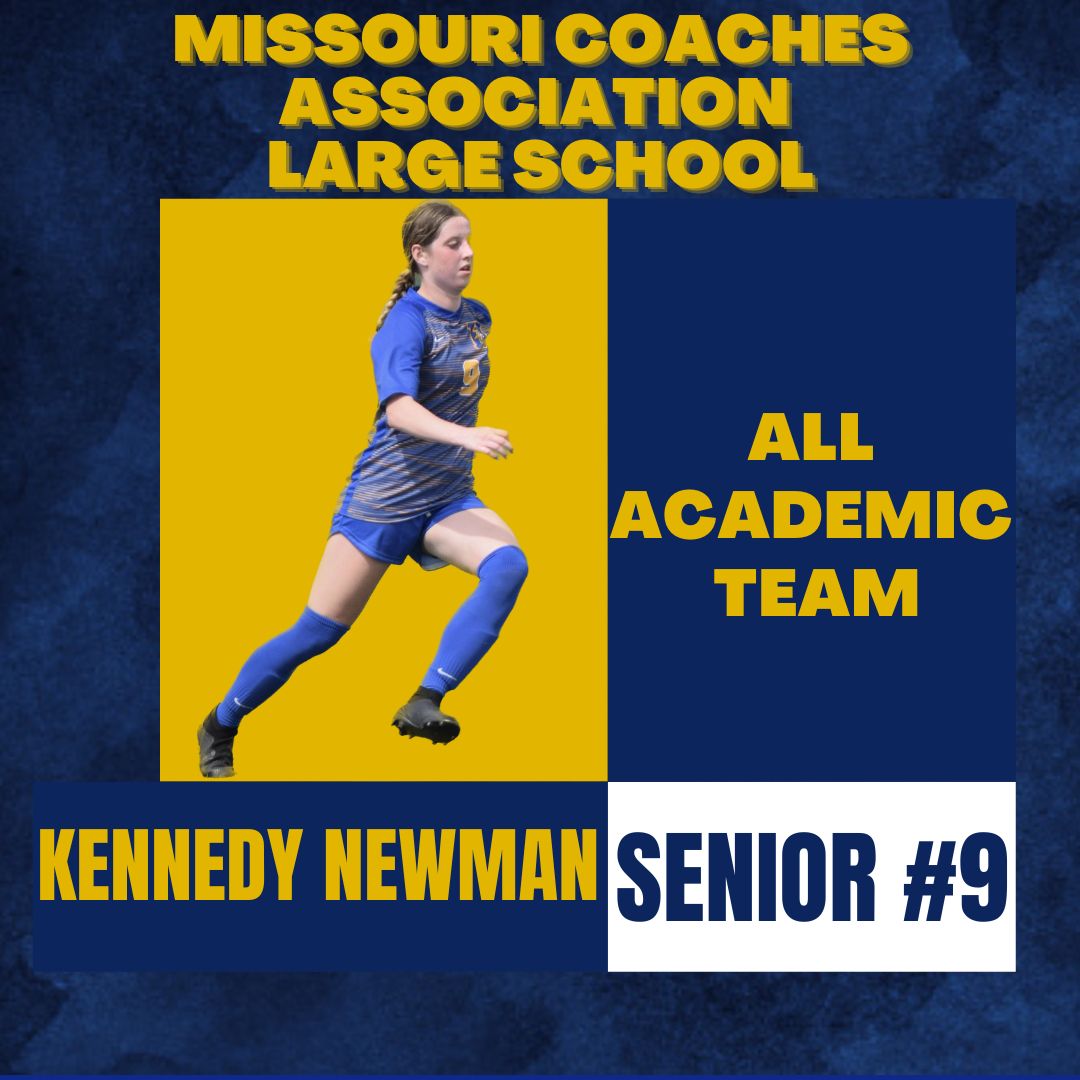 Final award of the day goes to <a href="/KennedyNewman9/">Kennedy Newman</a>.  She was selected to Missouri's All Academic team.  A tremendous honor for the 2nd ranked student in <a href="/FHclassof23/">Francis Howell Class of 23’</a> <a href="/FHVikings/">Howell Vikings</a>