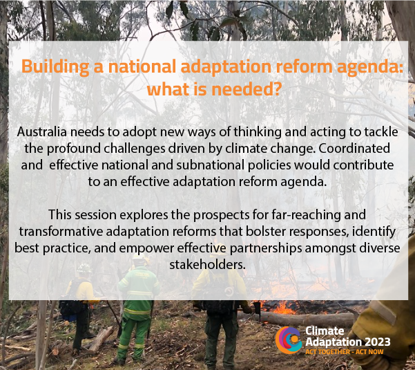 nespclimate's tweet photo. We are excited to announce @ANU_ICEDS session for #climateadaptation2023
Learn more and register now:
https://t.co/UySOjeLDft
@DCCEEW #NESP https://t.co/bHSg7um5mq
