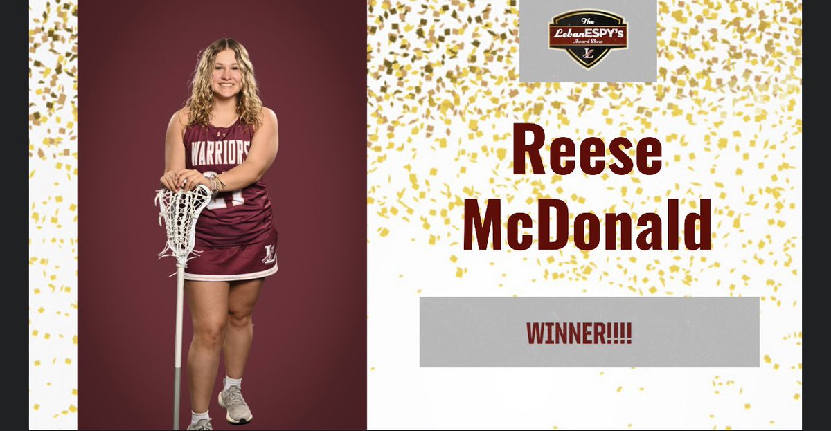 LebanonAthDept's tweet photo. Congratulations to our Female Comeback Player of the Year! https://t.co/lpIHyn79NE