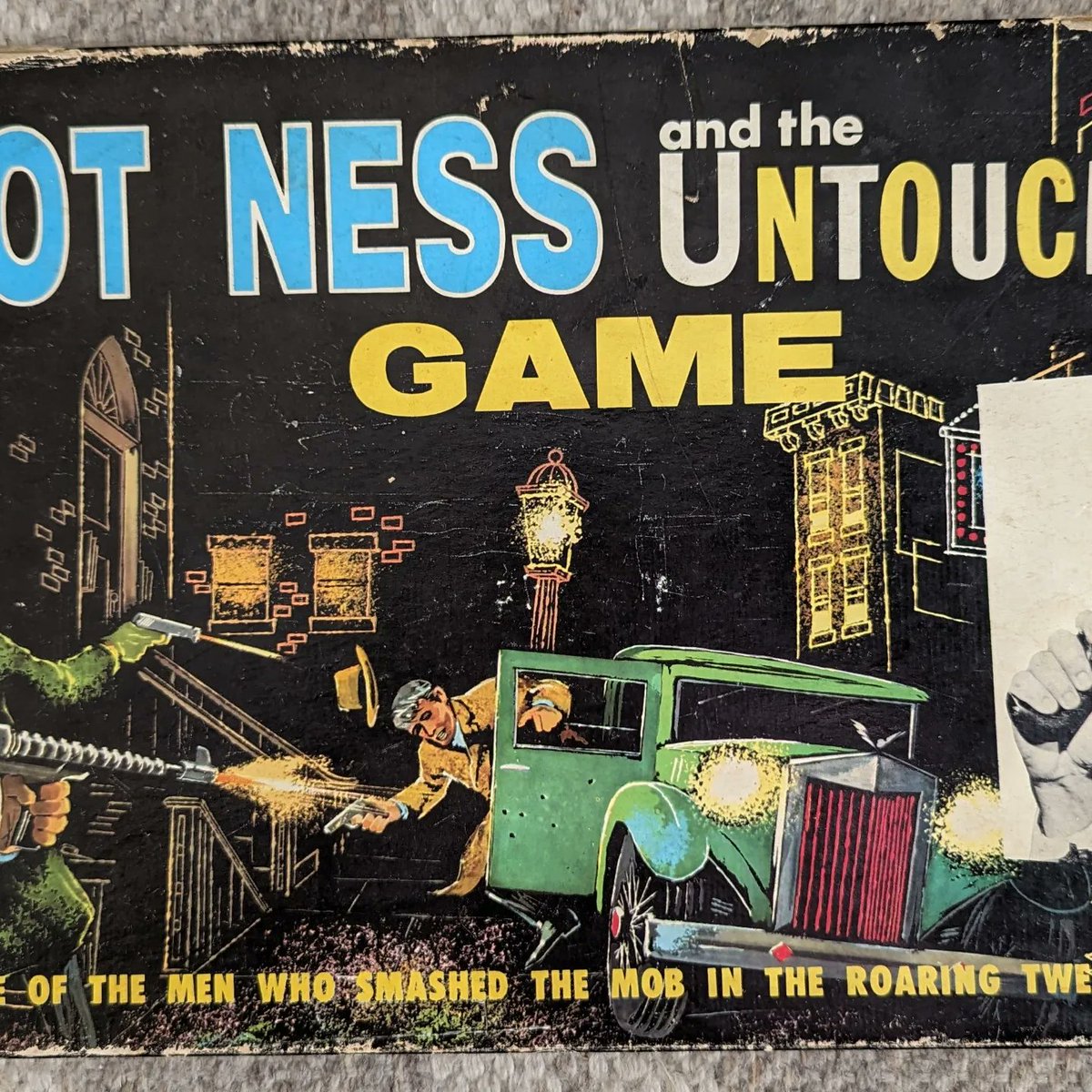 Family game night was better in the 60s!  #untouchables #boardgames #vintagegames #vintagetv #oldgames #oldtoys