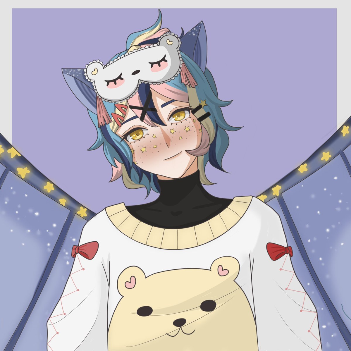 BerriSleepsVT's tweet image. Stream Update!

Tonight’s stream is going to be cancelled but I shall return tomorrow for stream at 
6 pm PST.🩵

Artist is by the great🖤🖌️@jundo_tochiii 

I hope to see you there!🩷

#ENVtuber #PNGtubers #StreamUpdate