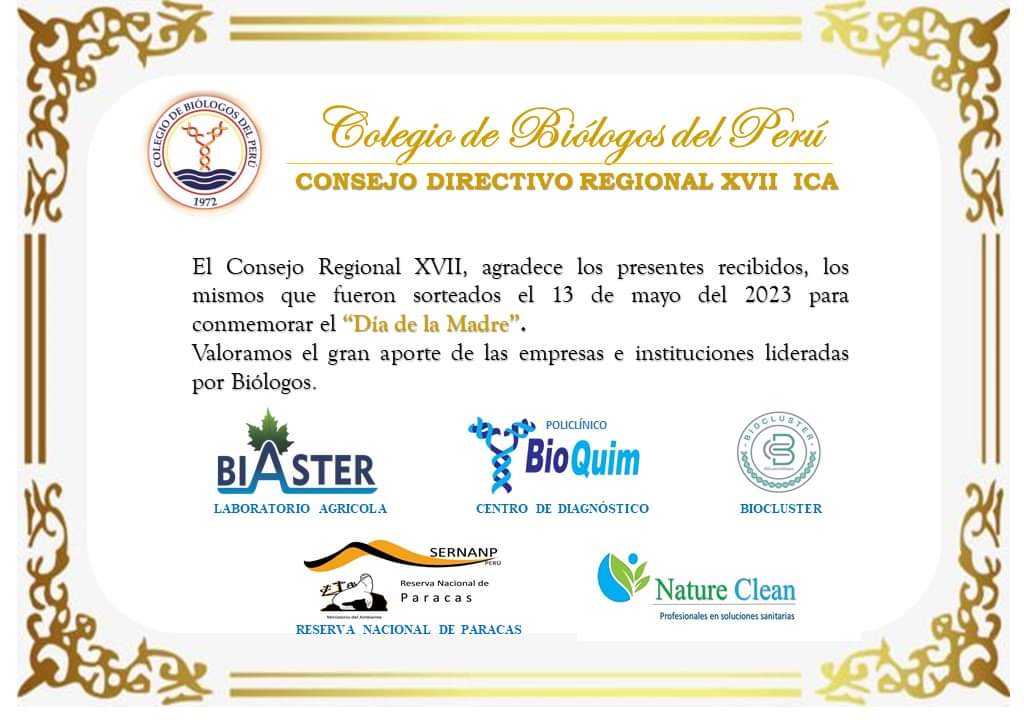 BioclusterPeru's tweet photo. Para #Biocluster 🧬 fué un placer compartir con mucho cariño una muestra de nuestro trabajo con las Madres #Biólogas.
¡¡¡Gracias CR XVII Ica del CBP por la deferencia!!! 🙌🏼🫶🏼🌸💫💚 https://t.co/uqwn4yFTDp