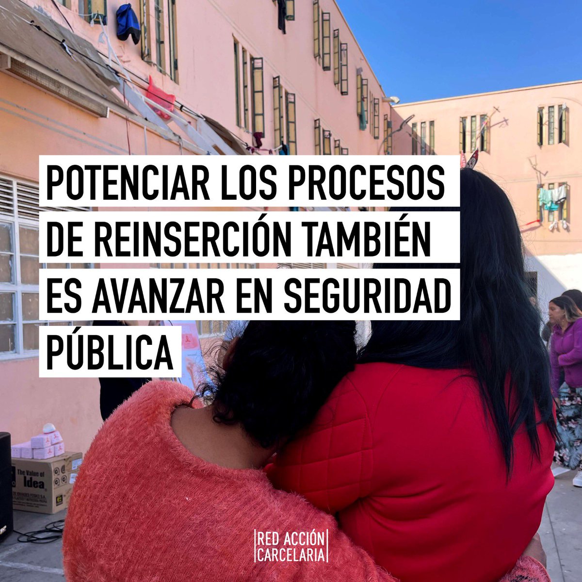 redaccioncarcel's tweet photo. Más convencidas que nunca de que debemos seguir trabajando por visibilizar las dañinas consecuencias de la cárcel, con el fin de construir un sistema penitenciario con foco en la reinserción social y que contribuya de forma efectiva a la seguridad pública. https://t.co/5rfua7y6dK
