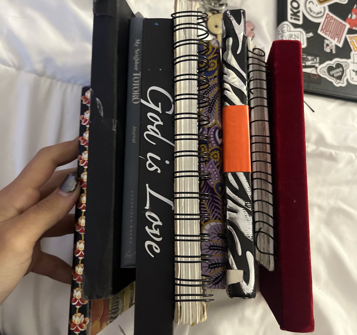 juju 🫧 on Twitter: "every diary i’ve ever owned since i was 6…. cyberjuju lore runs deep"