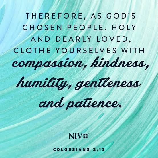 Daily Verse - Colossians 3:12