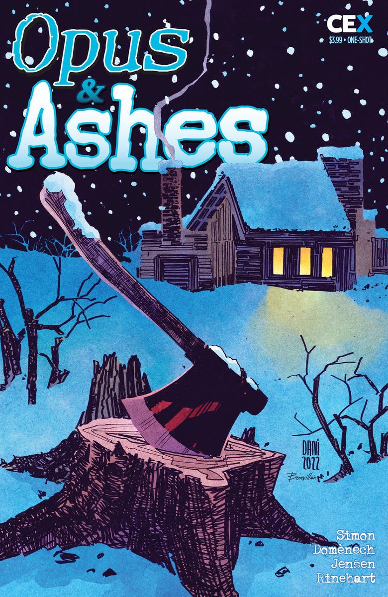 BrettSSimon's tweet photo. Later this year, my comic Opus &amp; Ashes from @CEXPublishing launches! Be sure to pre-order at your local comic shop or directly from CEX Publishing! https://t.co/qb4fDMONOb https://t.co/fudI5l7YBc