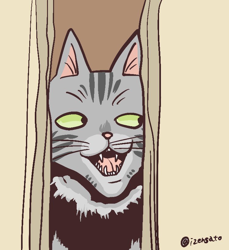 ほぼ猫😂
#みなさん2年前の今頃はどんな絵描いてましたか https://t.co/kR3YBgYKfc