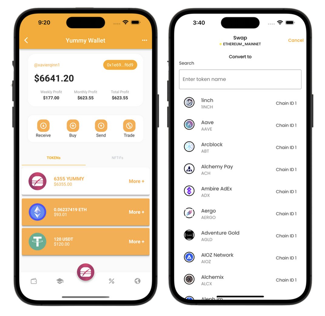 YummyNinjaDAO's tweet photo. ❌ No Public Keys
❌ No Private Keys
❌ No Mnemonic

📲 You can just use your social account to login Yummy Wallet

🪙 Yummy Wallet makes your cryptocurrency transactions easier and more convenient

#Web3 #Crypto #NFT #Food #Decentralization #SocialFi https://t.co/usGZV0DZ9a