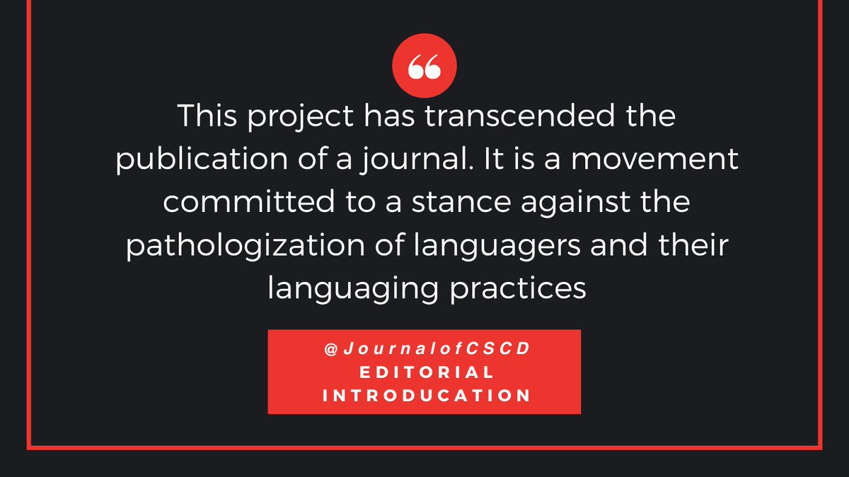 The inaugural issue of the Journal of Critical Study of Communication and Disability is here! 🎉 (Repost with alt-text) Editorial Introduction doi.org/10.48516/jcscd… Full Issue doi.org/10.48516/jcscd… @ReemDakwar @HyterPh @MCP718 @jmhenner @drbnewturner @mershen1 @BookBarnes