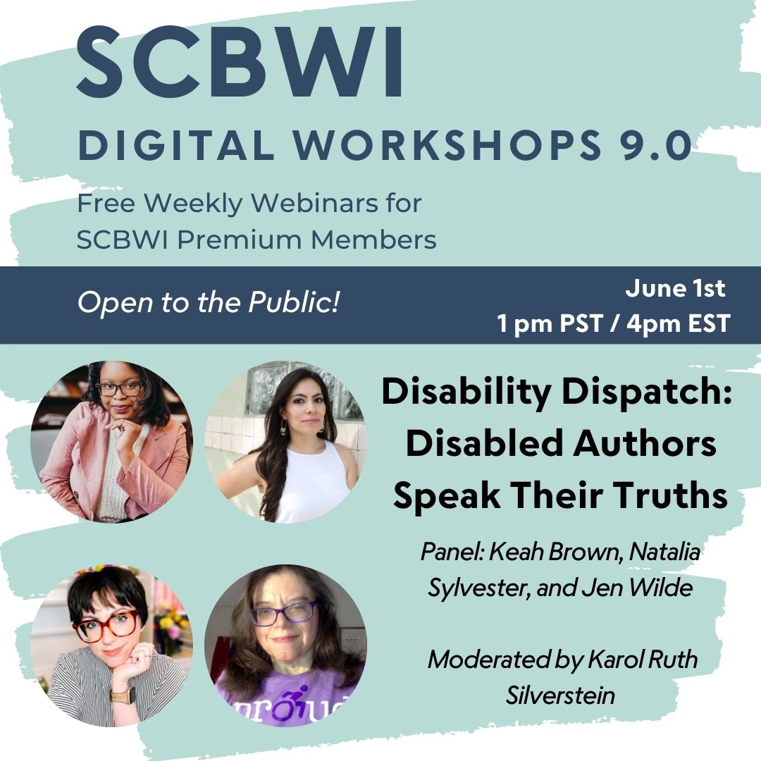 scbwi's tweet photo. SCBWI’s free digital workshops are back!

The first workshop in our series is OPEN TO THE PUBLIC! Register with the link below! 

Zoom Link: https://t.co/dZ9xjY2ujA

#SCBWIdigital #kidlitcreator #SCBWIevents #authorscommunity https://t.co/4eIBxn6QIi
