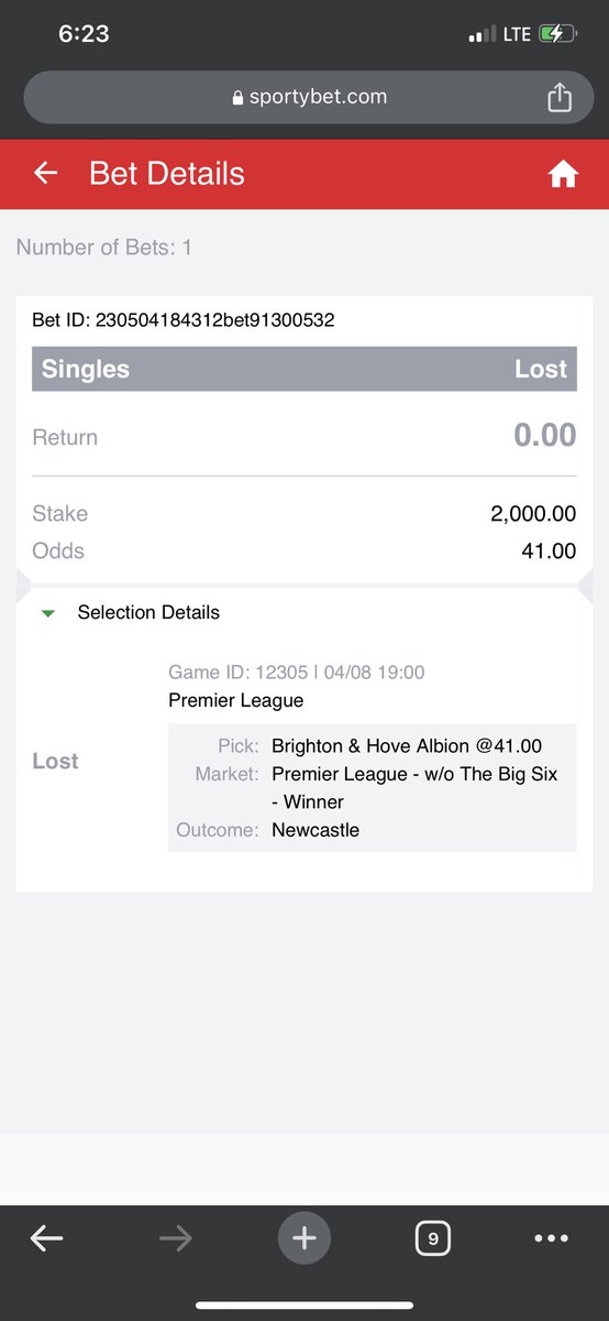 akdonflexy's tweet photo. @Ekitipikin @SportyBet 
@SportyBetNG 

Pls how Is this a lost🤦‍♂️

Ticket ID  230504184312bet91300532 https://t.co/JYbhLENnY8
