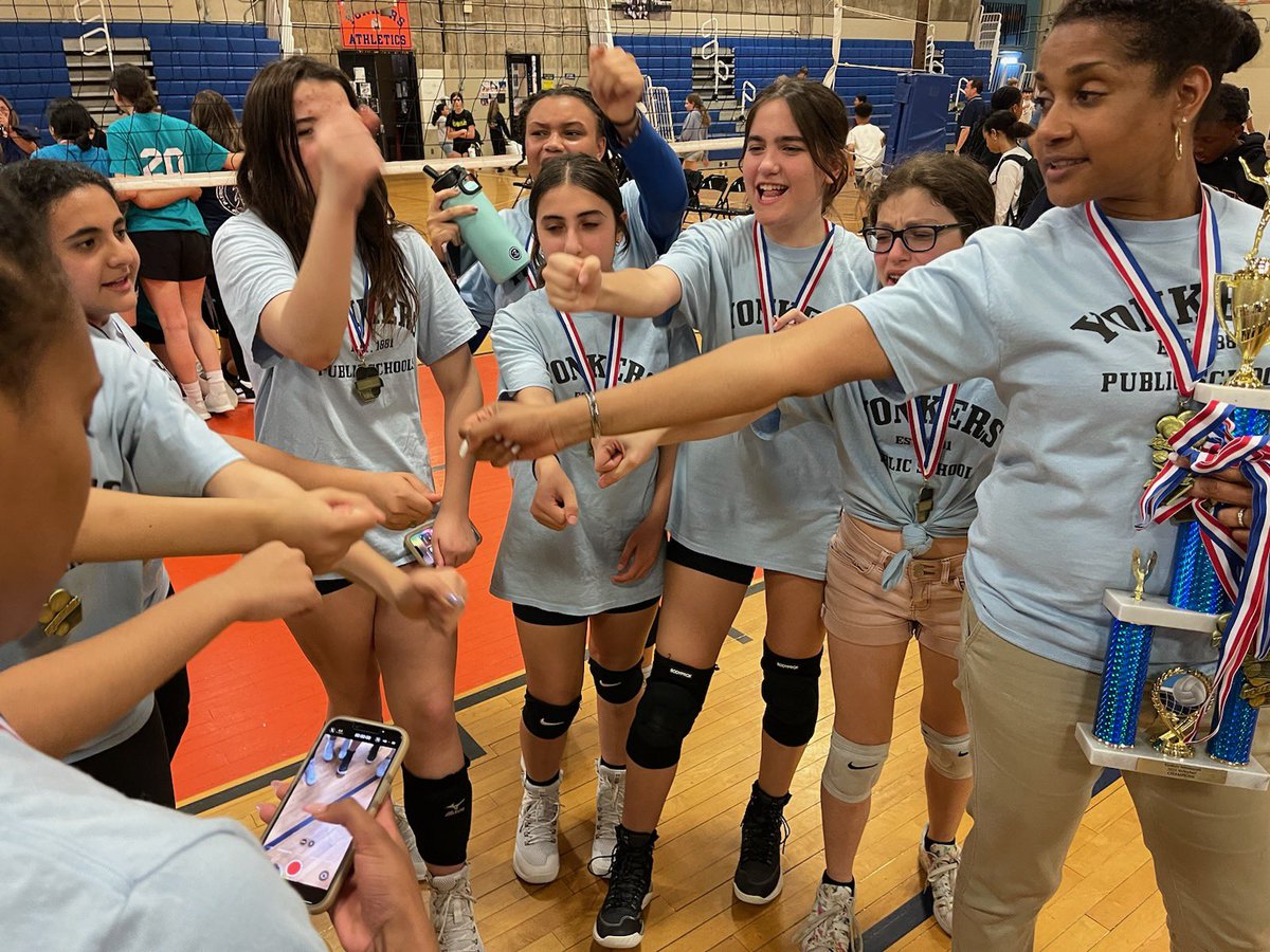 A huge congratulations to our Casimir Pulaski volley ball team!! They are #1!!!🥇🏆 #pulaskistrong #teamwork #girlpower