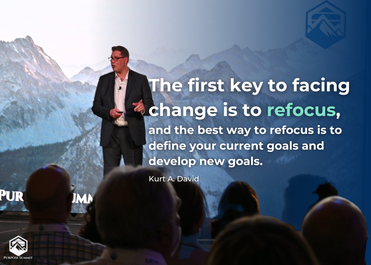 Purpose_Summit's tweet photo. Embrace change, refocus, redefine goals. 🎯

In the face of change, the key is to refocus. By defining your current goals and developing new ones, you adapt and seize opportunities for success.

@KurtADavid 

#EmbraceChange #RefocusGoals #AchieveSuccess https://t.co/x36DxFCYFl