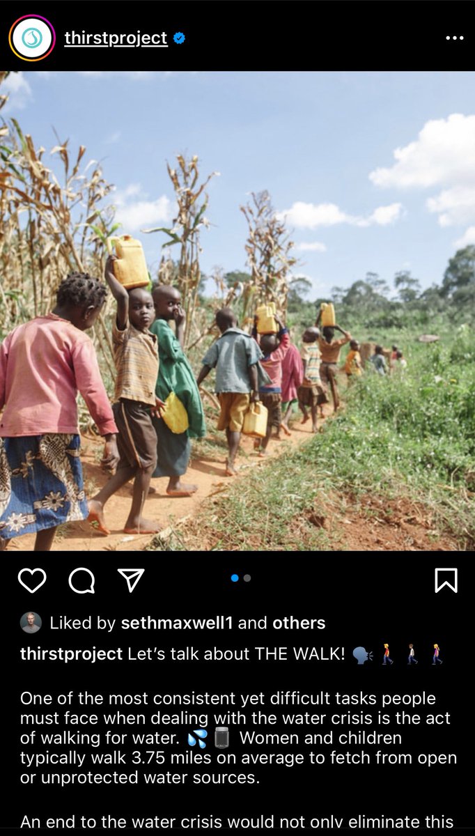 psychSOCteach's tweet photo. #shoutout in support of those who bring awareness & change to the lives of people without basic needs #cleanwater💧 Thank you @charitywater @Water @Water_for_Good @thirstproject #endthewalk https://t.co/uchnsxvZNG