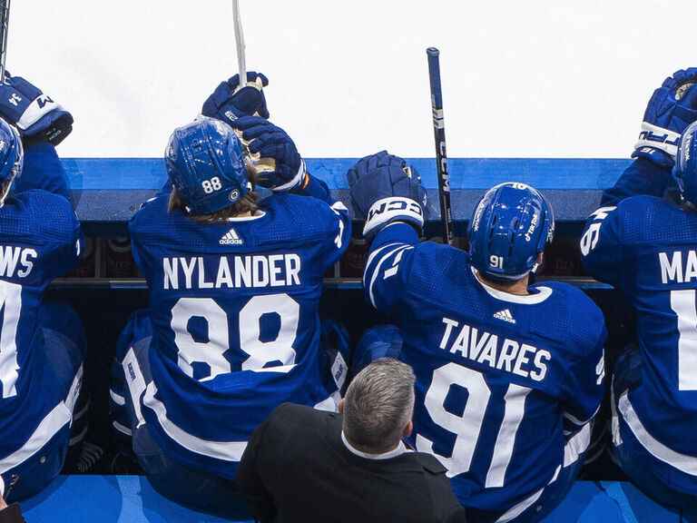 theScoreNHL's tweet photo. Report: Maple Leafs' core told they're unlikely to be moved https://t.co/loTo17RYLN https://t.co/koMODIRBOY