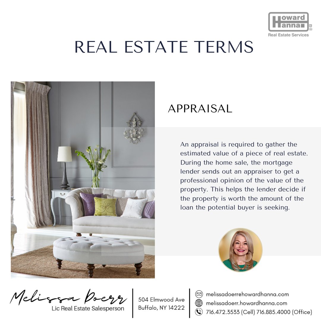 Like most things in life, knowledge is power.  A good realtor, and a good lender will take the time to educate you on the important terms you will see and hear during a real estate transaction. #knowledgeispower  #realestateterms #realestate #buffalorealtor #realtor