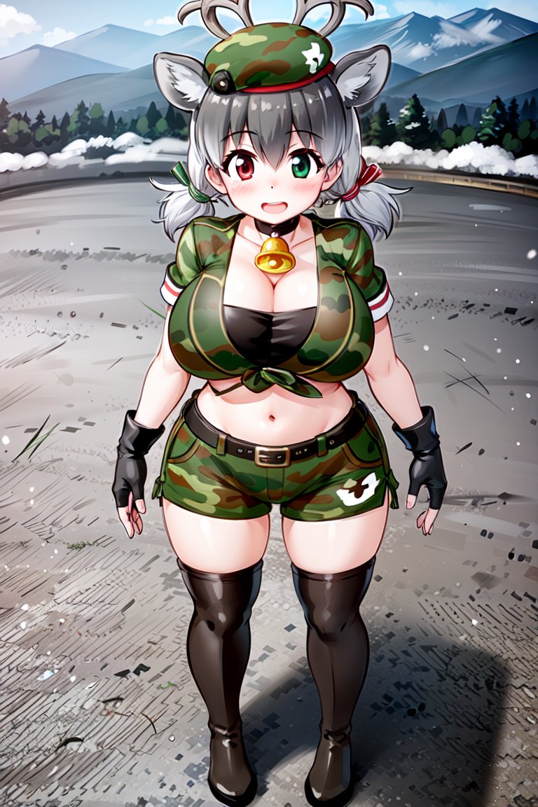 AI描きプログラムでトナカイのミリタリー服姿を作ってみました🦌🪖

#けものフレンズ 
#stablediffusion 
#AIイラスト #AIArt 