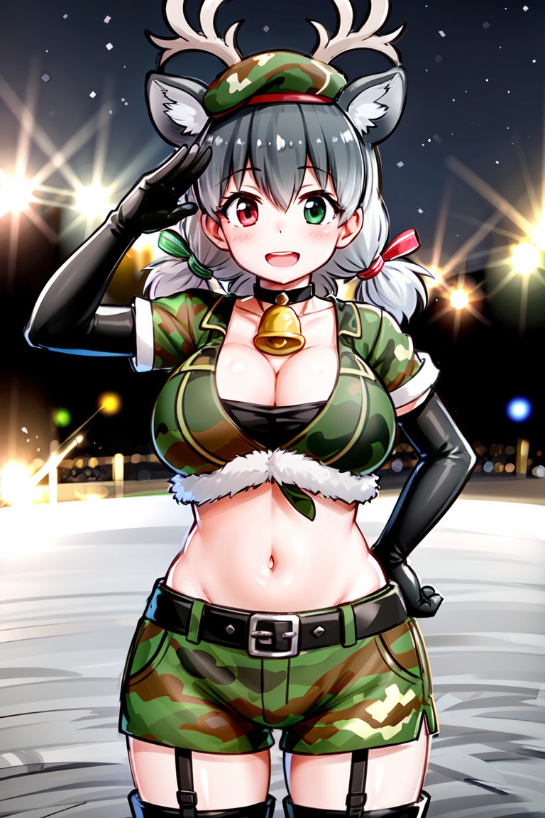 AI描きプログラムでトナカイのミリタリー服姿を作ってみました🦌🪖

#けものフレンズ 
#stablediffusion 
#AIイラスト #AIArt 