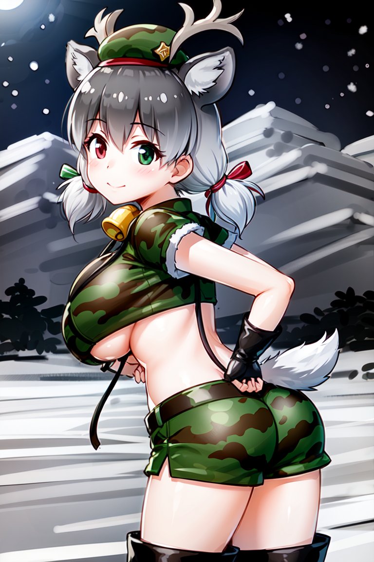 AI描きプログラムでトナカイのミリタリー服姿を作ってみました🦌🪖

#けものフレンズ 
#stablediffusion 
#AIイラスト #AIArt 