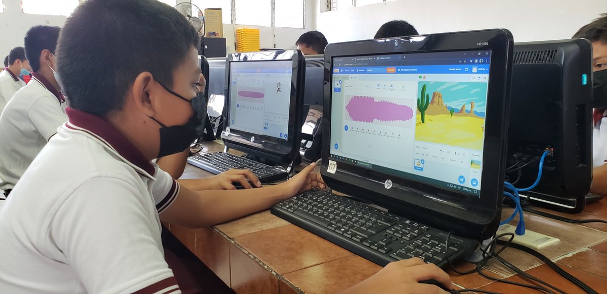 FundacionPenon's tweet photo. Los alumnos de secundaria participaron en el #ScratchDay 2023; un evento de programación a nivel mundial 😱
Descubre todos los detalles en el #BlogPeñón👉 https://t.co/ItV9MoeCY7

#FundaciónElPeñón #ProgramaciónParaNiños https://t.co/jQaPgPU4Bx