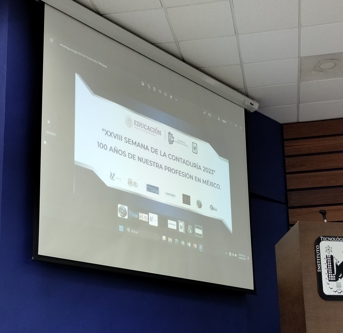 #Semanadelacontabilidad #TecNM 100 años de la profesión en México, gracias al tecnm por estás conferencias y que entusiasmo escuchar a cada ex-alumno sus experiencias laborales. 
<a href="/ngel633619941/">Ángel</a> <a href="/omaralpuche/">omar alpuche leal</a> <a href="/Naomi_Nairobi/">Naomi May Vargas</a>