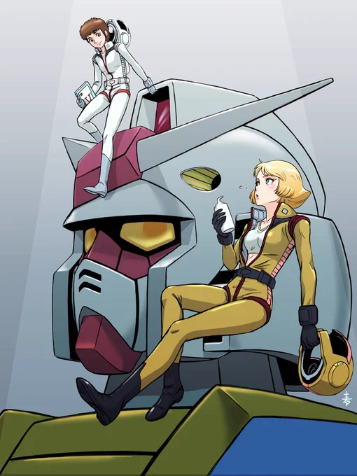 模型じゃないけど賑やかしに…  #オラたちの78ガンダム