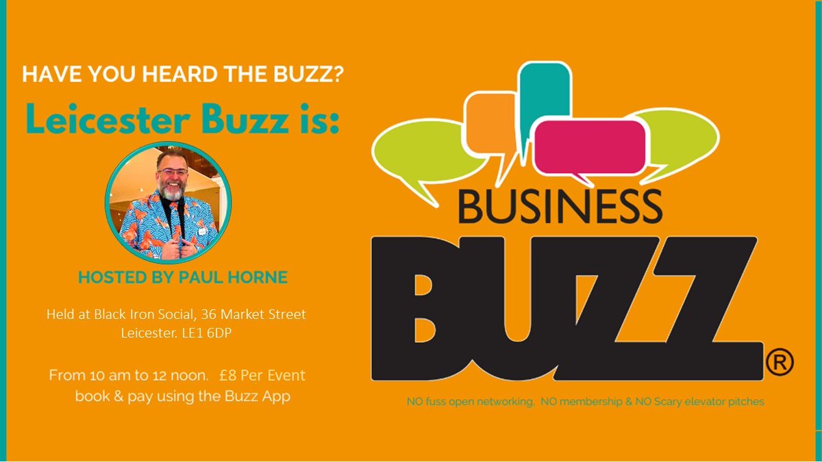 Coolgoldfish Designs (@coolgoldfishd) on Twitter photo We love meeting new people and making great new contacts at #LeicesterBuzz from <a href="/BizBuzzLeics/">Business Buzz Leicestershire & Rutland</a>
Our no fuss networking enables people to bond over conversations without the fear of a spotlight.
Why not try it on Tuesday 13th June from 10am
More info: business-buzz.org/leicestershire… We love meeting new people and making great new contacts at #LeicesterBuzz from <a href="/BizBuzzLeics/">Business Buzz Leicestershire & Rutland</a>
Our no fuss networking enables people to bond over conversations without the fear of a spotlight.
Why not try it on Tuesday 13th June from 10am
More info: business-buzz.org/leicestershire…