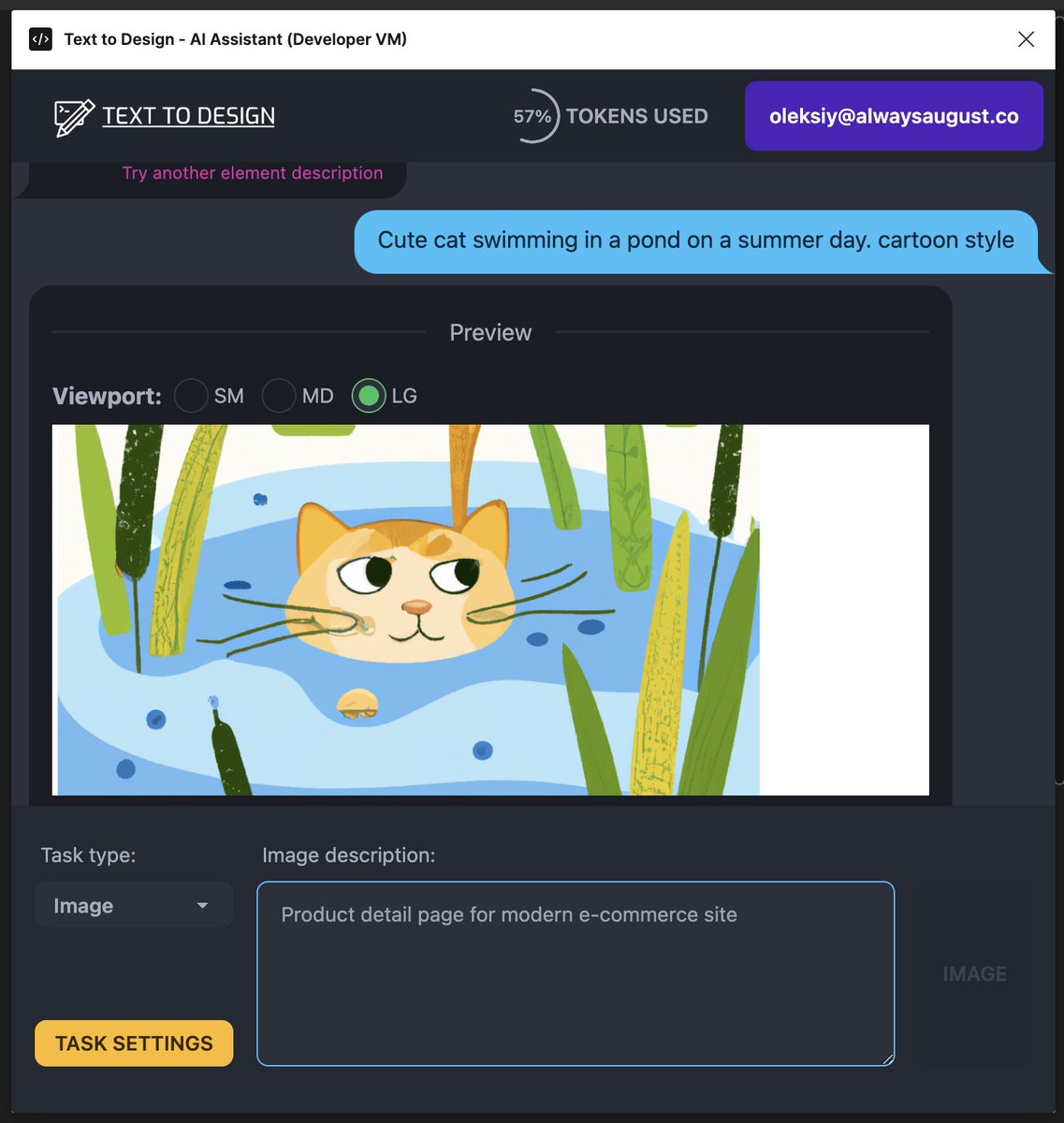 olliethedev's tweet image. 🌱 Can the Text-to-Design Figma plugin generate stunning images? 🎨 Soon, young grasshopper! Stay tuned for this exciting feature! 🧐✨ #Figma #DesignTools #TextToDesign #ComingSoon