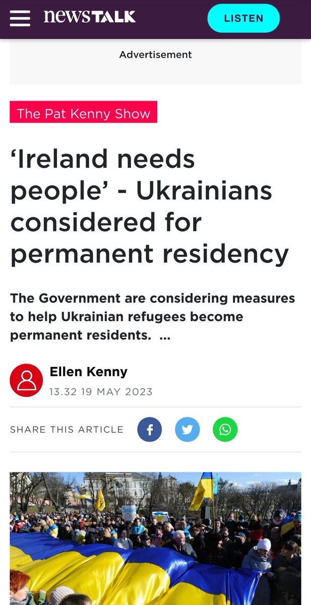 LFJIreland's tweet image. It's all by design.

Let those in the Oireachtas demonstrate to the people of Ireland that it is otherwise.

They can't.. 

t.me/LFJIrelandOffi…

#SaveIreland #IrelandIsFull #Homelessness #StopTheMadness