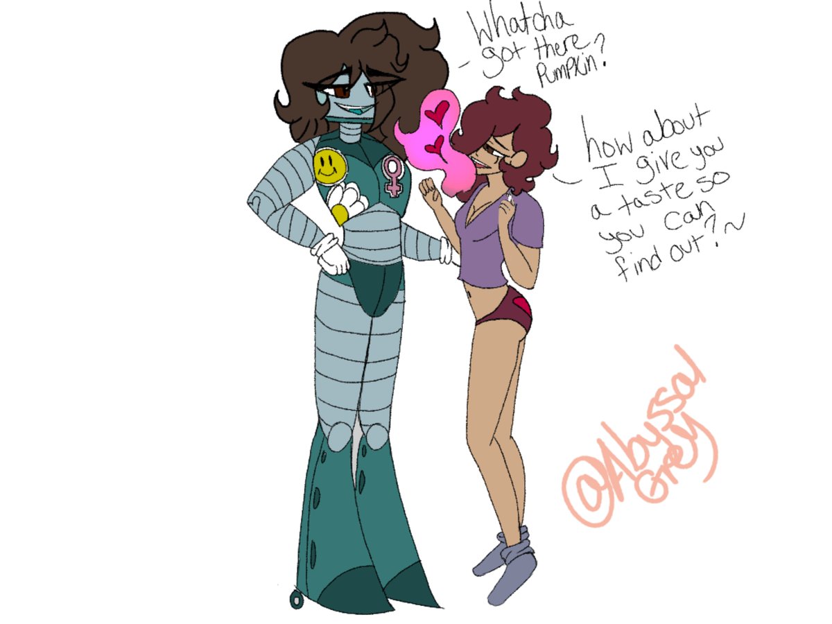 AbyssalGrey's tweet photo. Figured I make day 3 of the 1000 days of snaccpop a little different with my first time drawing KT! With my AD oc Cassidy #AphroDesia #ADKT #AphroDesiaFanArt #AphroDesiaOC https://t.co/hrzjWlHLOJ