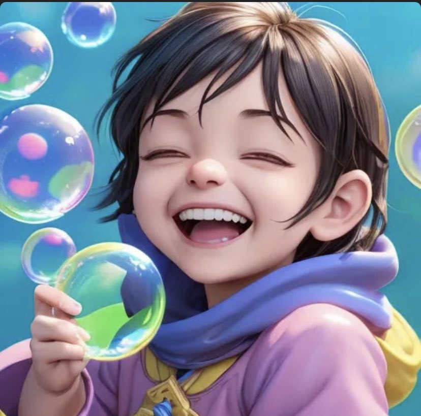 cryptocrypto999's tweet photo. おはようございます☀
今日も1日笑っていきましょう😆✨

#SmilingChild シリーズ
#MOOAR 
#GNT https://t.co/E9xo6wcd72