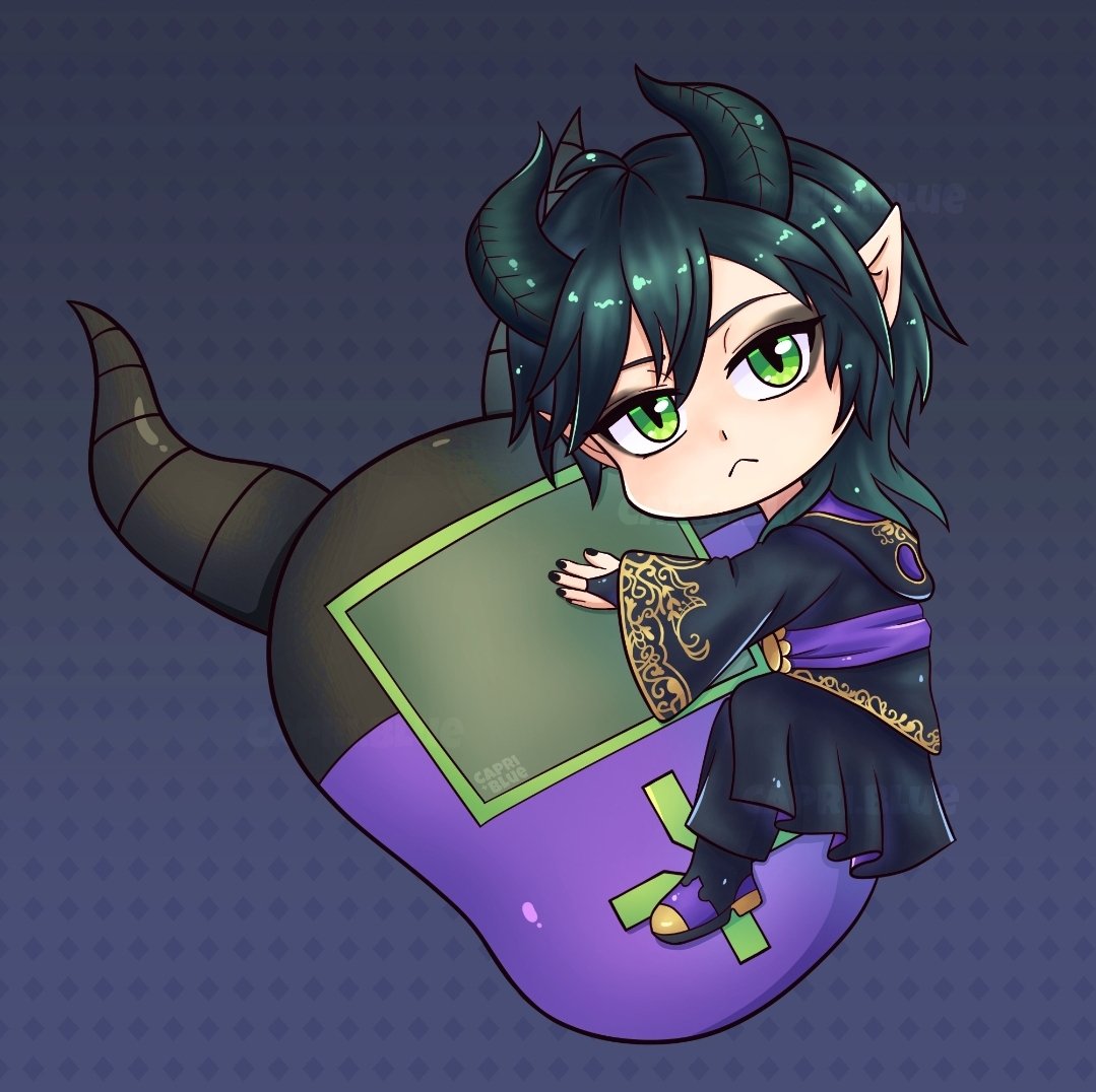 CapriBlueBos's tweet image. Thinking about making charms
#twst    #MalleusDraconia