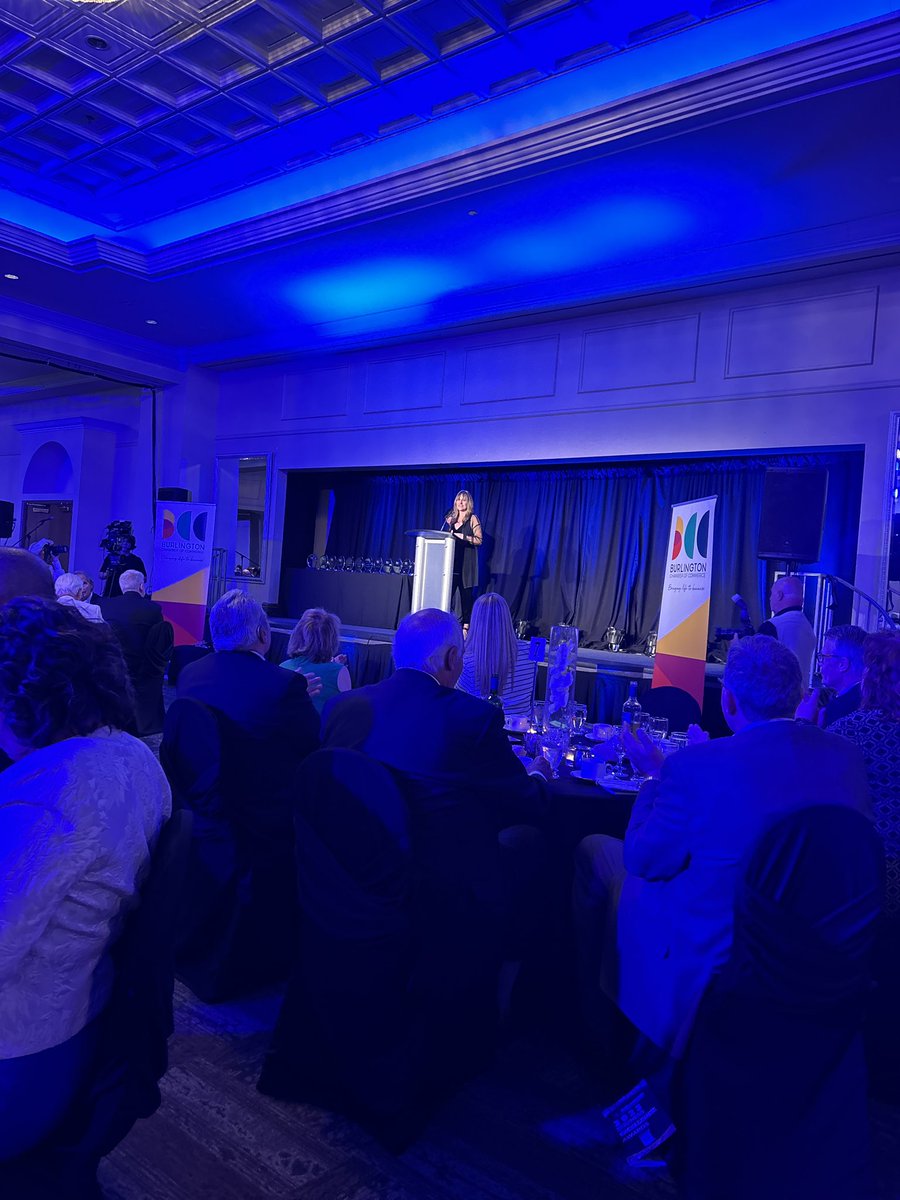 BurlingtonEcDev's tweet photo. Kicking things off in style at @burlingtoncofc Business Excellence Awards. Joseph Tassoni keeping everything organized and on time with Jedi skills #BurlONBiz #2023BizExcellence https://t.co/d7rHIkQrxE