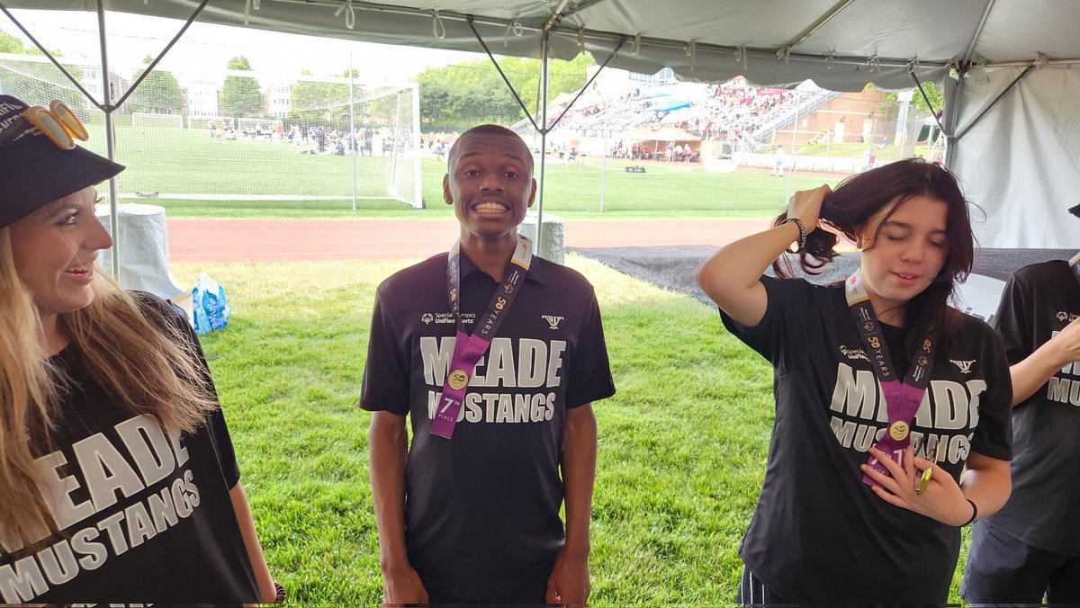 Unified Bocce State Championship!! Meade MUSTANGS showing up and showing out!! 7th PLACE! <a href="/MeadeHSAACPS/">MeadeHSAACPS</a> <a href="/MeadeAthletics/">Meade Athletics</a> <a href="/principal_durr/">Dr. Ryan Durr</a> @Daryl_E_Kennedy <a href="/AACountySchools/">AACPS</a>