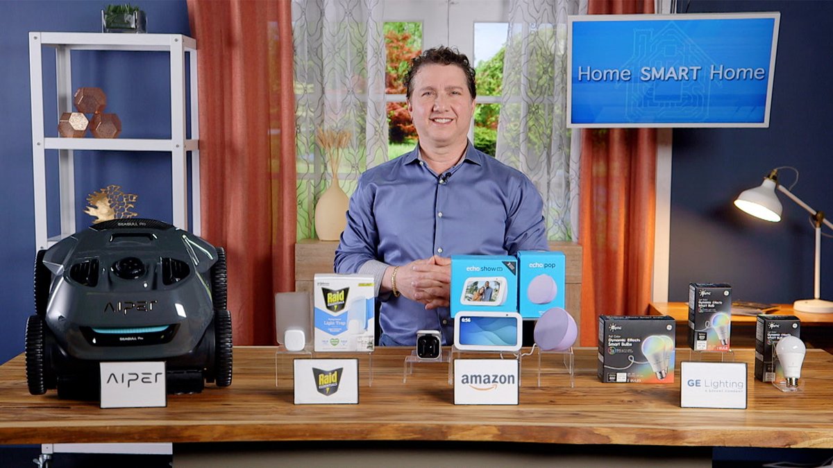 WTNShow's tweet photo. We are going from “Home Sweet Home” to “Home SMART Home” as the home continues to be the main hub for new tech & innovations each year. @amazon #EchoPop #EchoShow5 #EchoBuds @Raid #RaidToTheRescue @AiperOfficial #BringVacationHome @GELighting #LifeInCync https://t.co/kL1X7qNvqs https://t.co/LUZiUmdv0C