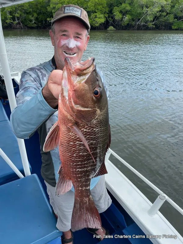 fish_tales's tweet photo. From Wednesday 17th May 2023 estuary fishing with Mark and friends!
#fishtalescairns #estuaryfishing #trinityinlet #cairnsharbour #barramundi #thisisqueensland @queensland @tropicalnorthqueensland #mangrovejack #theFNQway #fishinguptheinlet #51cmFingermark #Barra #exploretnq https://t.co/PvWFJaXep6
