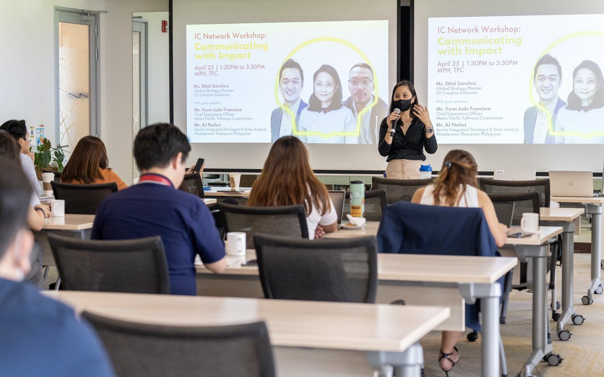 ethelvsanchez's tweet photo. Always a joy to hold people’s hands through learning about strategy in communications, even more so in this new home / @ Shell Pilipinas IC &amp; CR Impactful Comms workshop https://t.co/ueZhtfmxCm