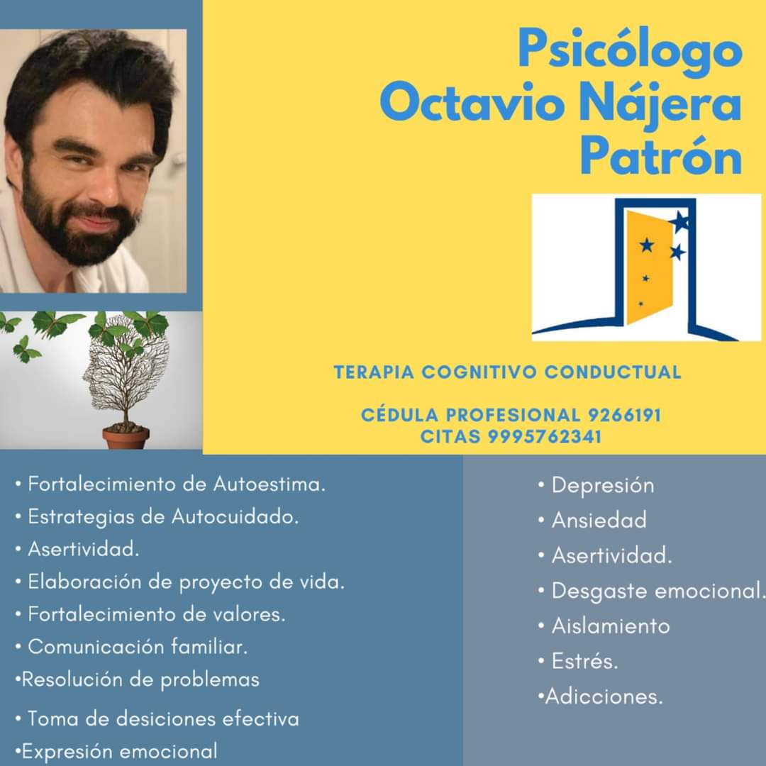 psic_onp's tweet photo. | Atención Psicológica | Tratamiento en salud mental | Estudios Psicométricos |Terapia Cognitivo Conductual.
| Cédula profesional 9266191 | Certificación TCC EN TEA DIP-2021-209/A3 UNACH
📲 Agenda una cita https://t.co/MtA5iynK7b

https://t.co/A8OlpeAzya https://t.co/OVu5bhxXJa