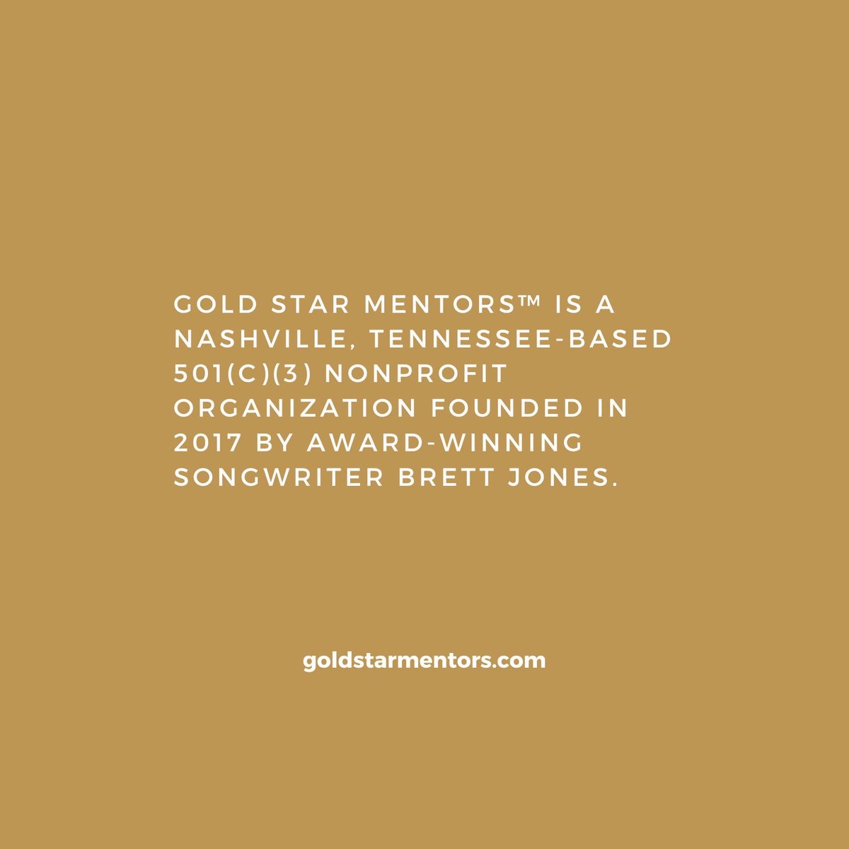 goldstarmentor's tweet photo. Founded in 2017 by award-winning songwriter Brett Jones, Gold Star Mentors will work in tandem with TAPS this weekend as part of Good Grief Camp to help children and young adults cope with the loss of a family member by gifting guitars and using music as a form of healing. https://t.co/xhDEUOKSEk