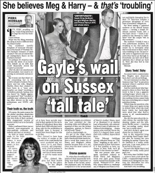 RV_27's tweet photo. @hrrysgreysuit I think Gail must be desperate 🤔
#Markled #MeghanMarkleExposed 
#DumbPrinceandStupidWife #WAAAAGH 
#WorldWidePrivacyTour 
#MeghanAndHarryAreFinished #MeghanAndHarrySmollett #Gingervitis #Harkles 
#MeghanAndHarryAreLiars https://t.co/qJsTLcPIYW