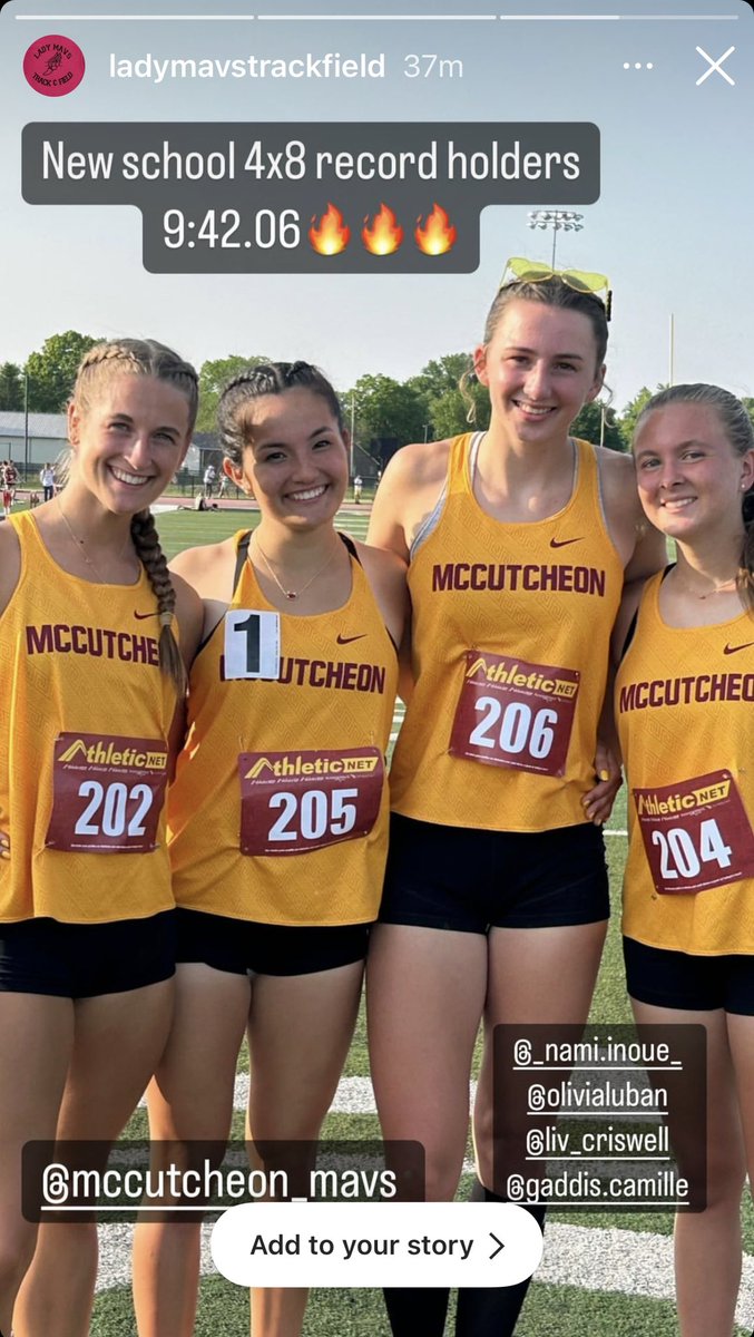 McCutcheon Athletics tweet media