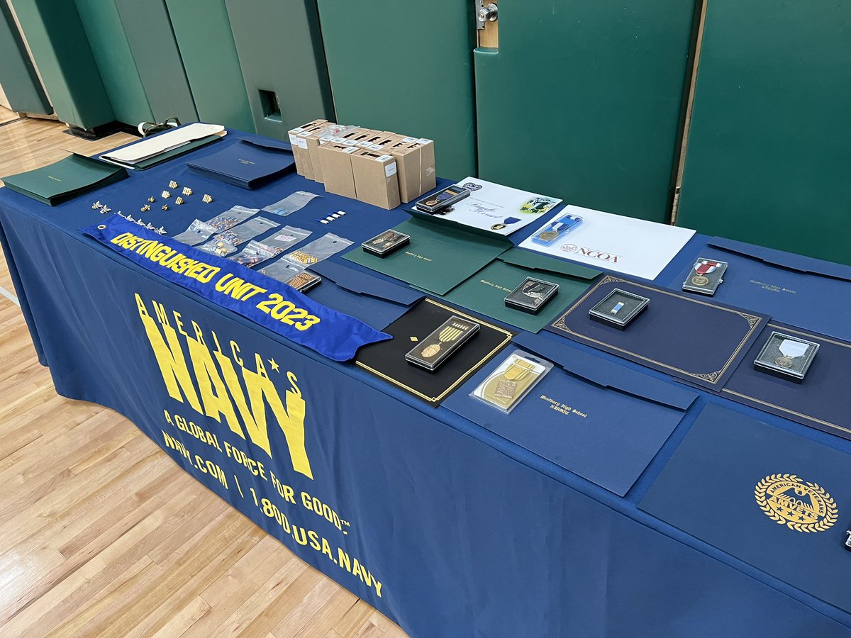 NJROTC awards and promotions ceremony at Westbury High School tonight.  Congratulations to our amazing cadets! You are our future! <a href="/cabby39/">Bill Caraballo</a> <a href="/navyleaguenyc/">Navy League NY Council</a> <a href="/onewestbury/">Westbury Union Free School District</a> <a href="/WestburyWHS/">Westbury High School</a> <a href="/TahiraDChase/">Dr. Tahira D Chase</a> <a href="/RogerBloomEdD/">Roger Bloom, Ed.D.</a> <a href="/bgallivanWORLD/">Brendan Gallivan</a> <a href="/EmilyDSanz/">Emily Sanz, Ed.D</a> #WestburyEmpowers #OneWestbury