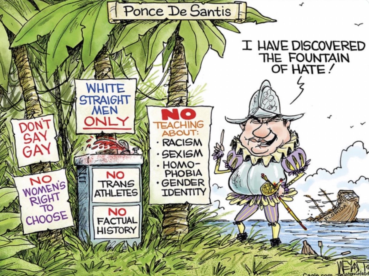BarbaraRiney's tweet photo. @AaronParnas Ron DeSantis’ Florida Legislative Agenda is his plan for the U.S.A.  Bad dude. https://t.co/Lajw1iKBRr