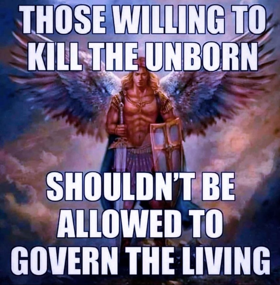 Truth. Here in America, that would include the evil pro abortion democrats who have made abortion their sacrament. 
#TrueCatholicsDefendTheUnborn #ProLife #AbortionIsMurder #AllLivesMatter #AbolishAbortion #DefendLife