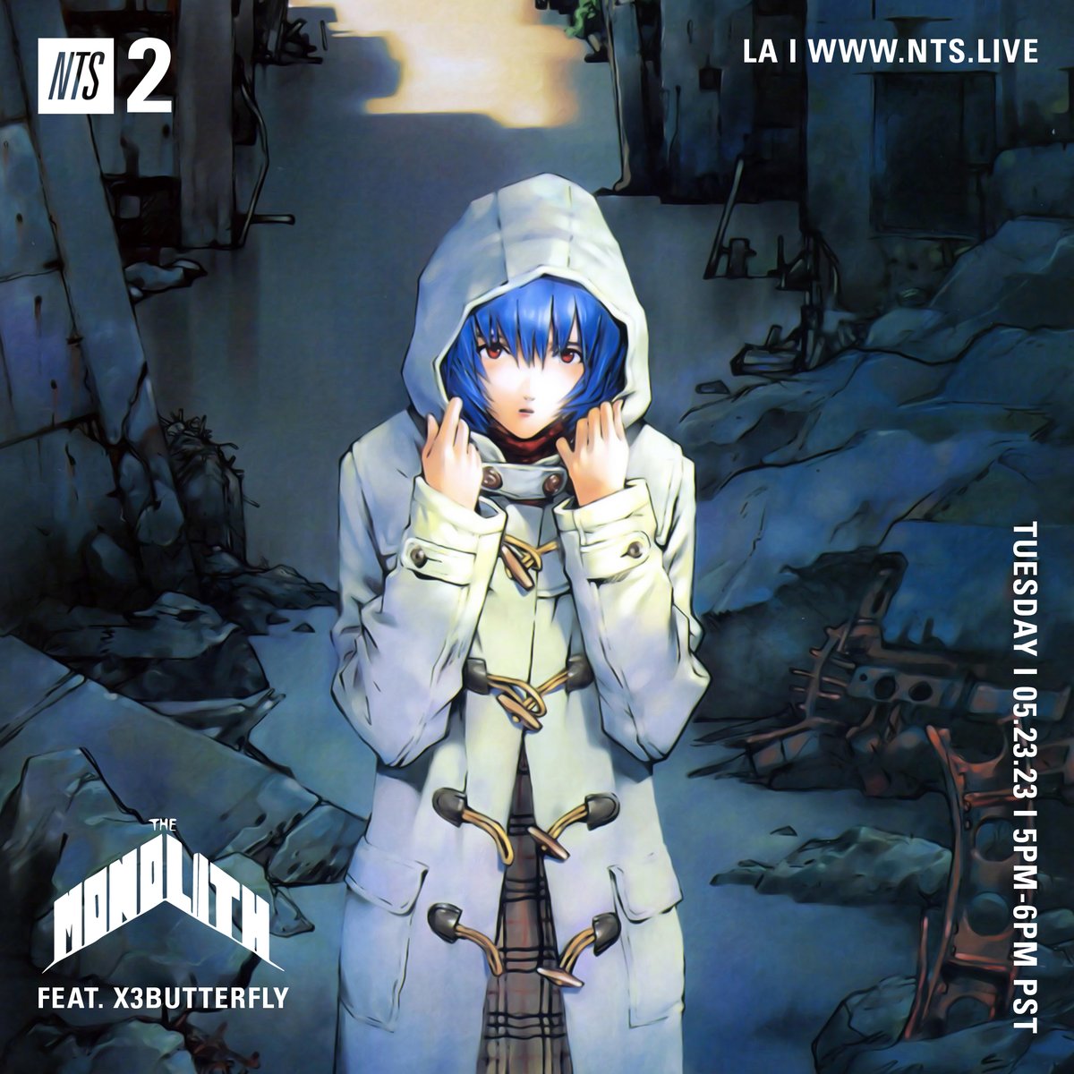 The Monolith w/ @paulpbdy and X3Butterfly for the next hour, live from LA. Tap in nts.live/2