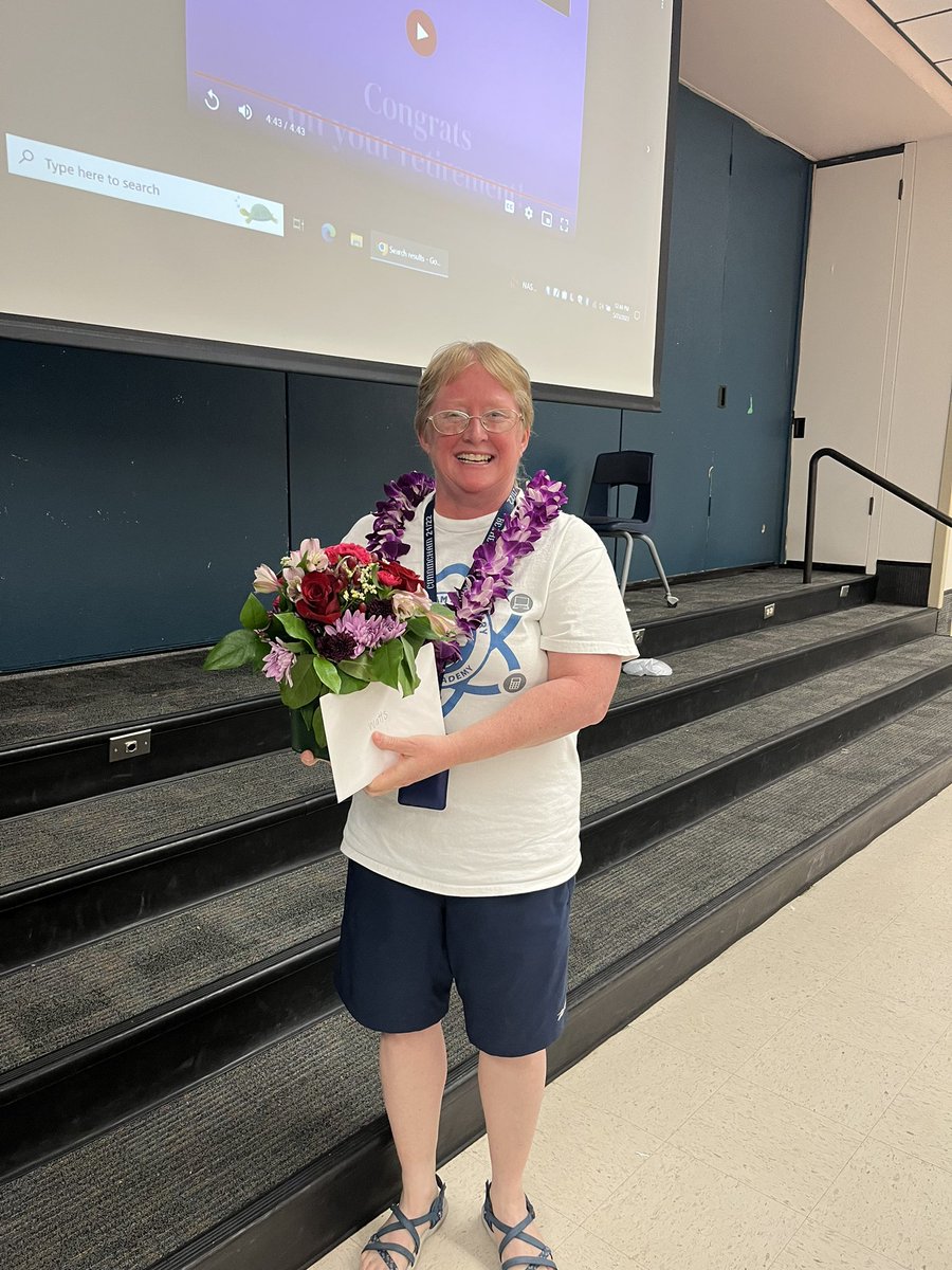 ColtsCunningham's tweet photo. Happy Retirement to Mrs. Watts! We are excited for you! https://t.co/t9DqghFQeV